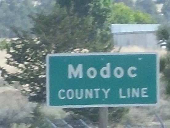 Modoc County Sign